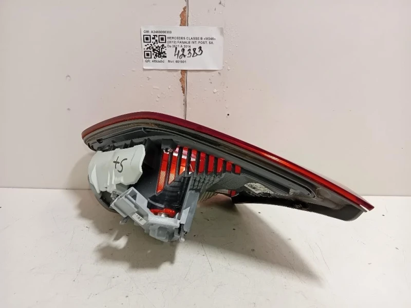 Fanale INT POST SX A2469066300 Mercedes Classe B W246 2012