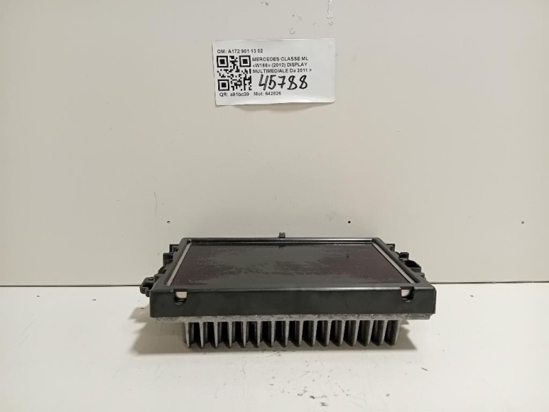 Display Multimediale A172 901 13 02 Mercedes Classe ML W166 2012