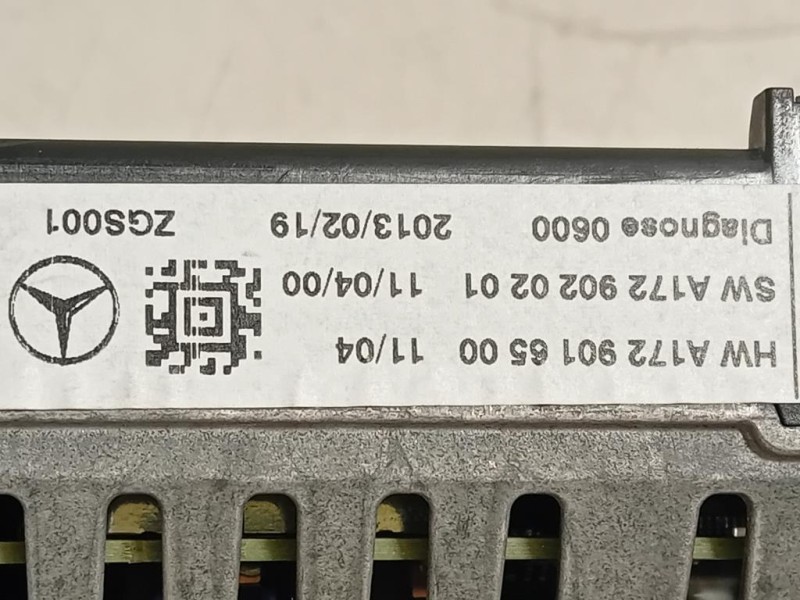 Display Multimediale A1729016500 Mercedes Classe ML W166 2012