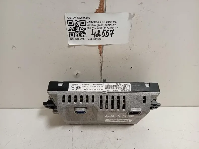 Display Multimediale A1729016500 Mercedes Classe ML W166 2012
