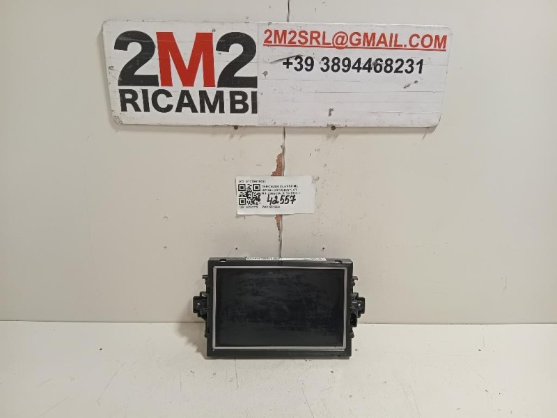 Display Multimediale A1729016500 Mercedes Classe ML W166 2012