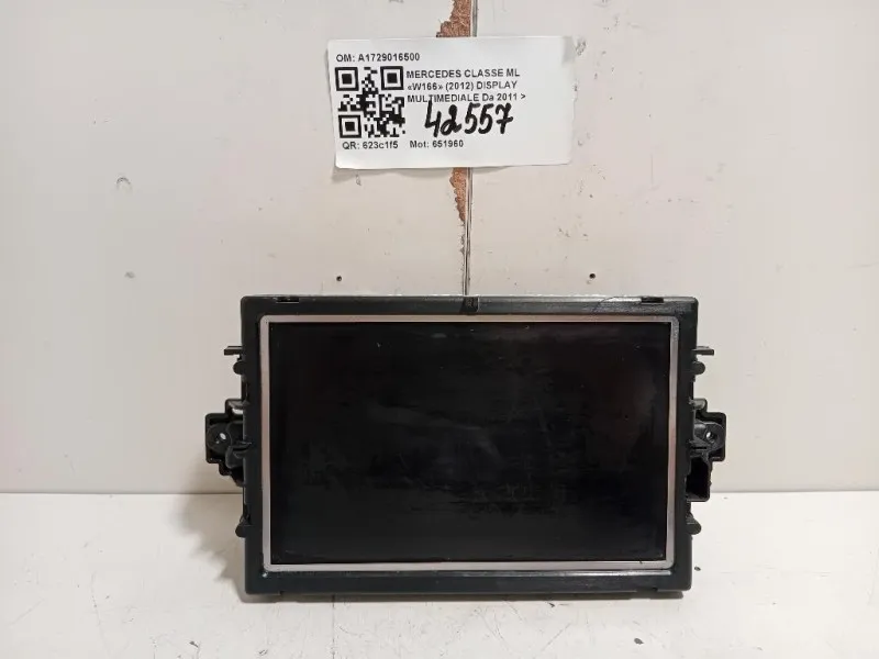 Display Multimediale A1729016500 Mercedes Classe ML W166 2012