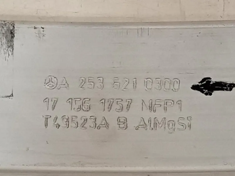 Supporto Radiatore Acqua SUP ANT A2536210300 Mercedes Classe GLC X253 2016