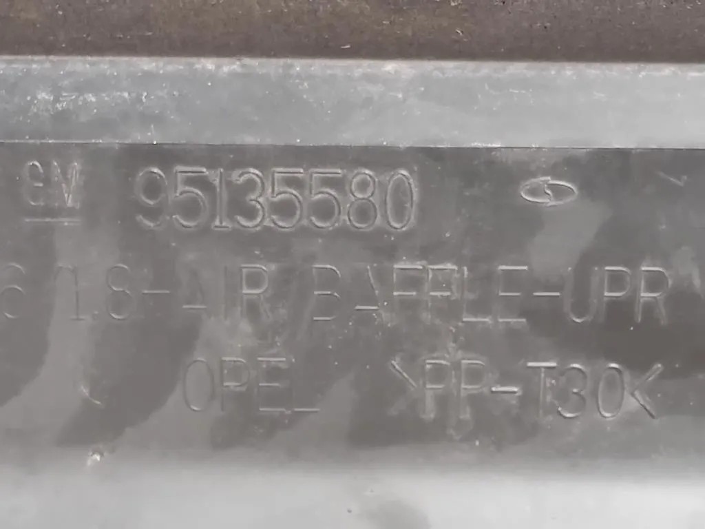 Supporto Radiatore Acqua SUP ANT 95135580 Opel Mokka 2013