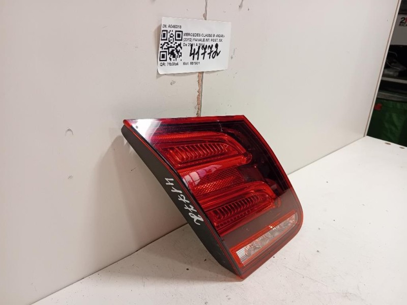 Fanale INT POST SX A046318 Mercedes Classe B W246 2012