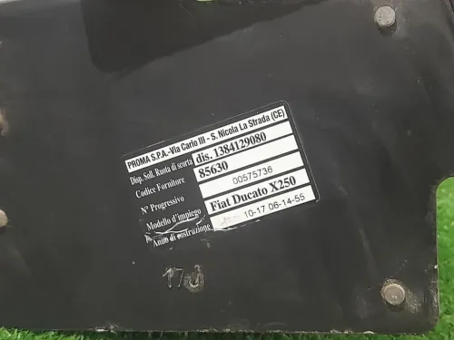 Supporto Ruota DI Scorta POST 1384129080 Citroen Jumper III 2014