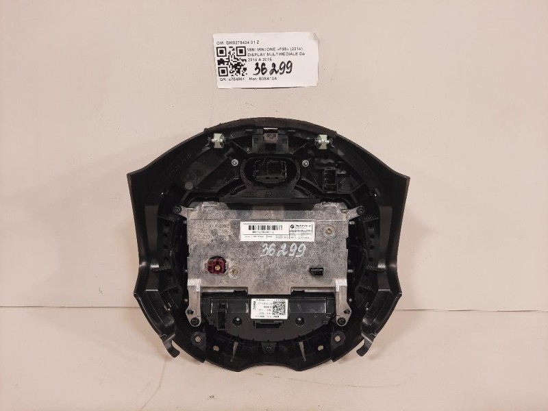 Display Multimediale BM9279424 01 Z Mini MINI ONE F55 2014