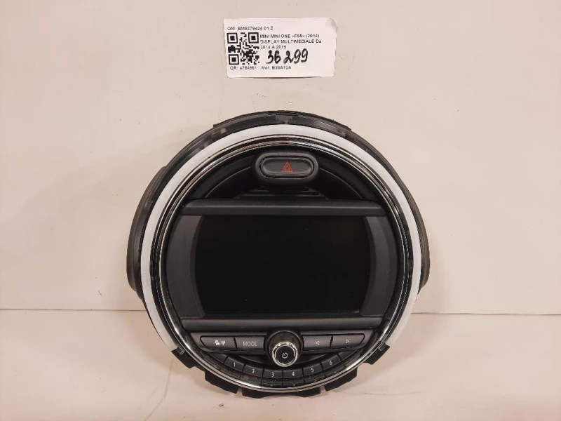 Display Multimediale BM9279424 01 Z Mini MINI ONE F55 2014