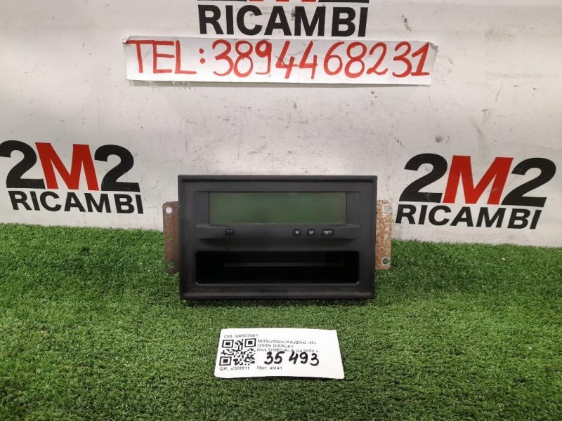 Display Multimediale MR532881 Mitsubishi Pajero III 2000