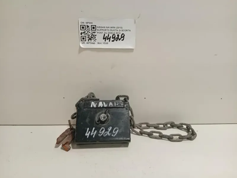 Supporto Ruota DI Scorta POST SUPPORTO RUOTA DI SCORTA POST Nissan Navara 2010