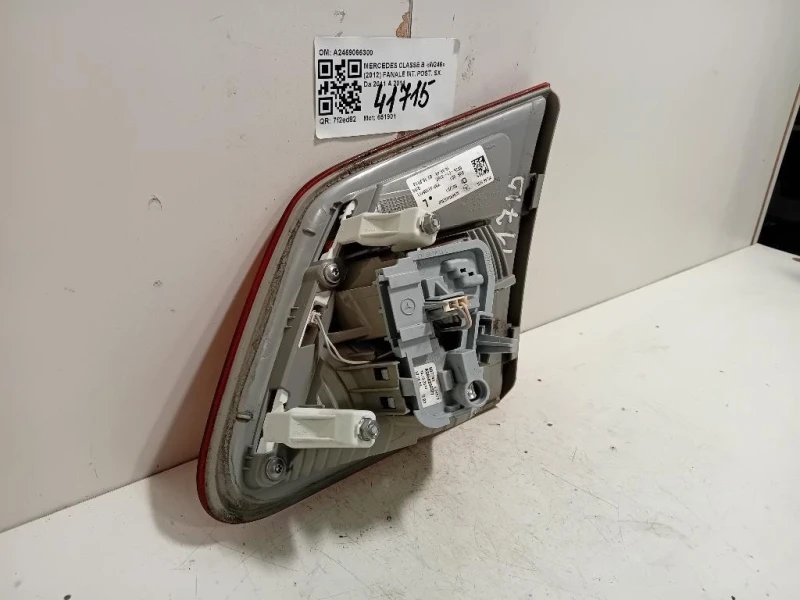 Fanale INT POST SX A2469066300 Mercedes Classe B W246 2012