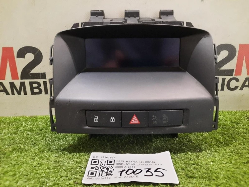 Display Multimediale 13267984 Opel Astra J 2010