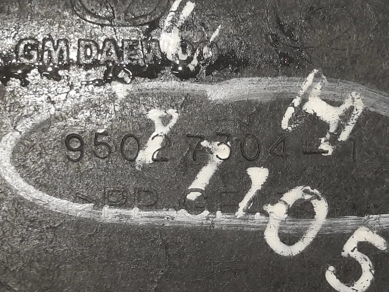 Supporto Spoiler Paraurti ANT 95027304-1 Chevrolet Orlando 2011