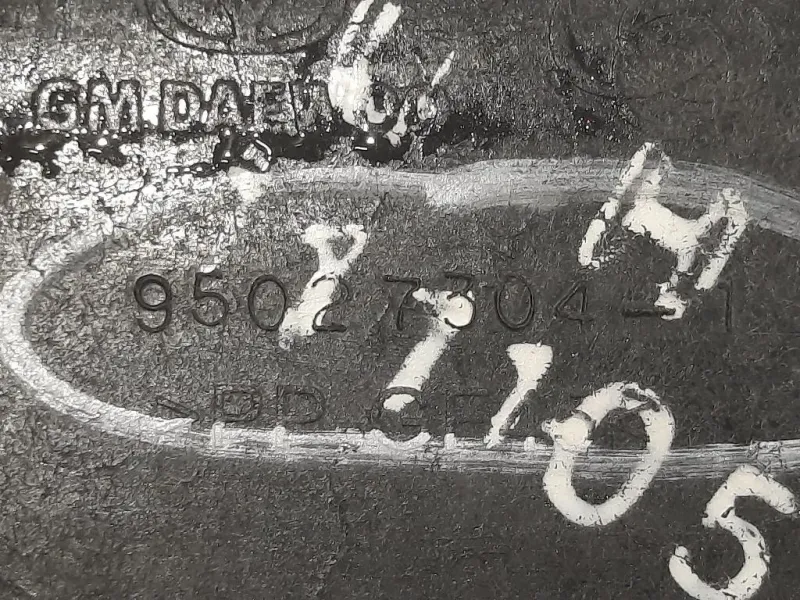 Supporto Spoiler Paraurti ANT 95027304-1 Chevrolet Orlando 2011