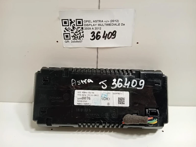 Display Multimediale Opel Astra J 2012