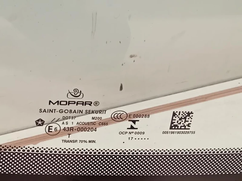 Parabrezza 52229725 ORIGINALE Jeep Renegade 2015