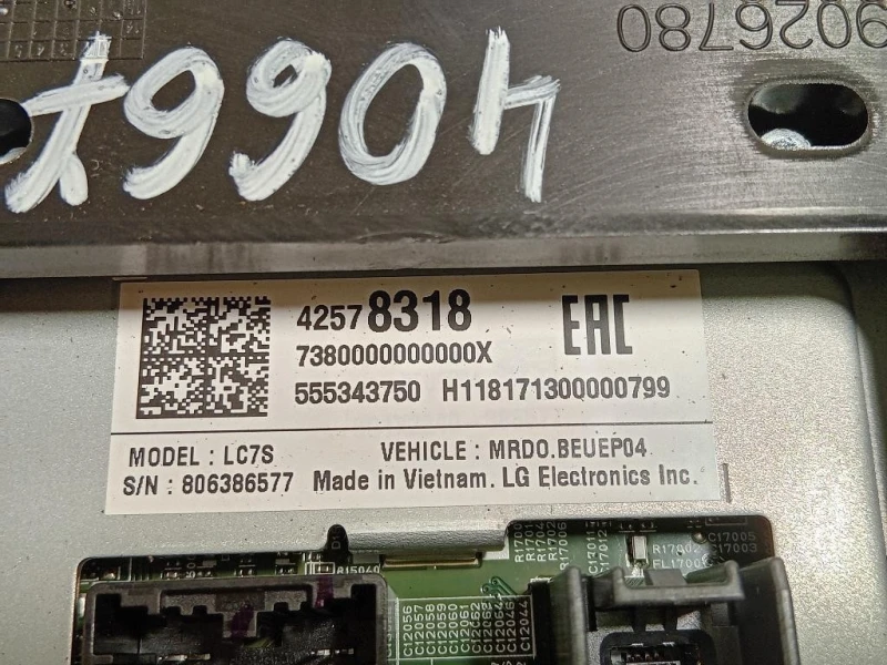 Display Multimediale 42578318 Opel Astra K 2016