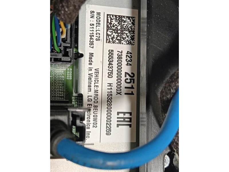 Display Multimediale 42342511 Opel Astra K 2016