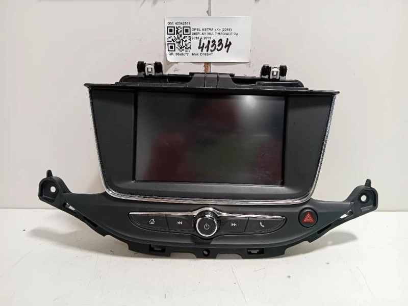 Display Multimediale 42342511 Opel Astra K 2016