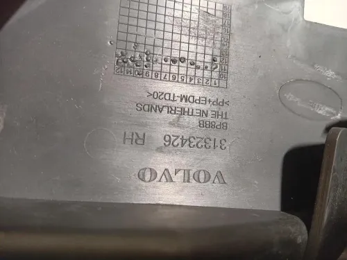 Supporto Spoiler Paraurti ANT 3132342531323426 DX+SX Volvo V60 I 2010