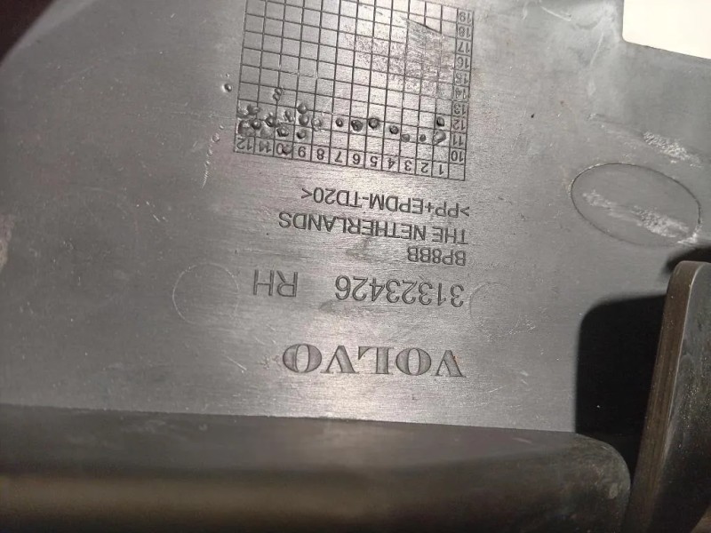 Supporto Spoiler Paraurti ANT 3132342531323426 DX+SX Volvo V60 I 2010