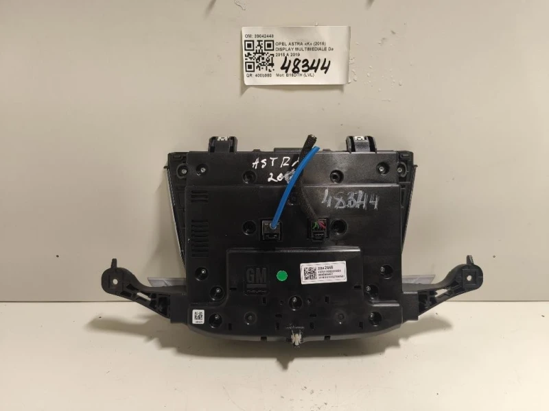 Display Multimediale 39042448 Opel Astra K 2016
