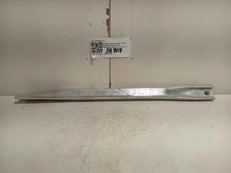 Supporto Spoiler Paraurti ANT DX 8W0 805 646 Audi A4 8K5 Avant 2012