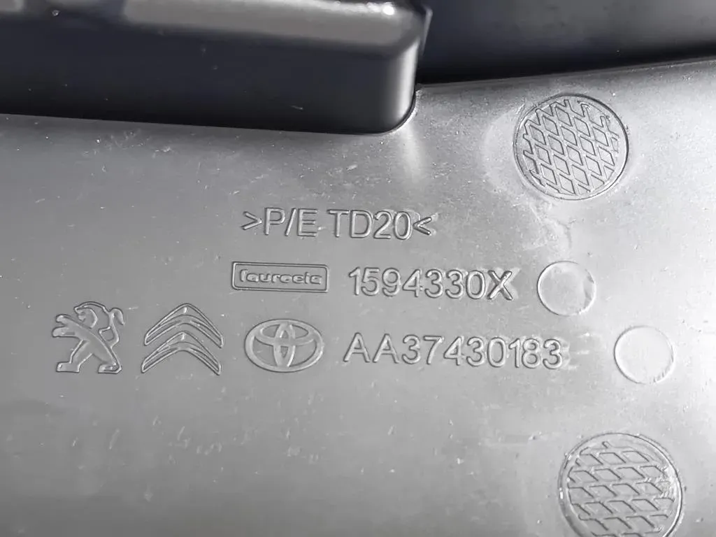 Supporto Spoiler Paraurti ANT DX 1615049480 Citroen Jumpy IV 2016