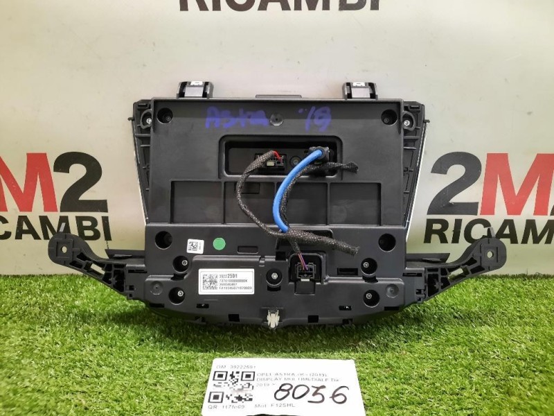 Display Multimediale 39222591 Opel Astra K 2019