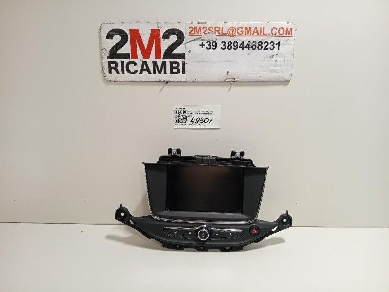 Display Multimediale 42342511 Opel Astra K SW 2016