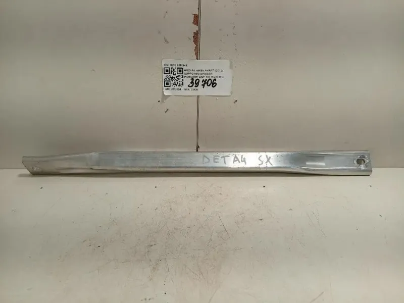 Supporto Spoiler Paraurti ANT SX 8W0 805 645 Audi A4 8K5 Avant 2012