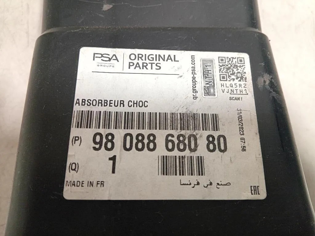 Supporto Spoiler Paraurti ANT SX 9808868080 SX Citroen Jumpy IV 2016