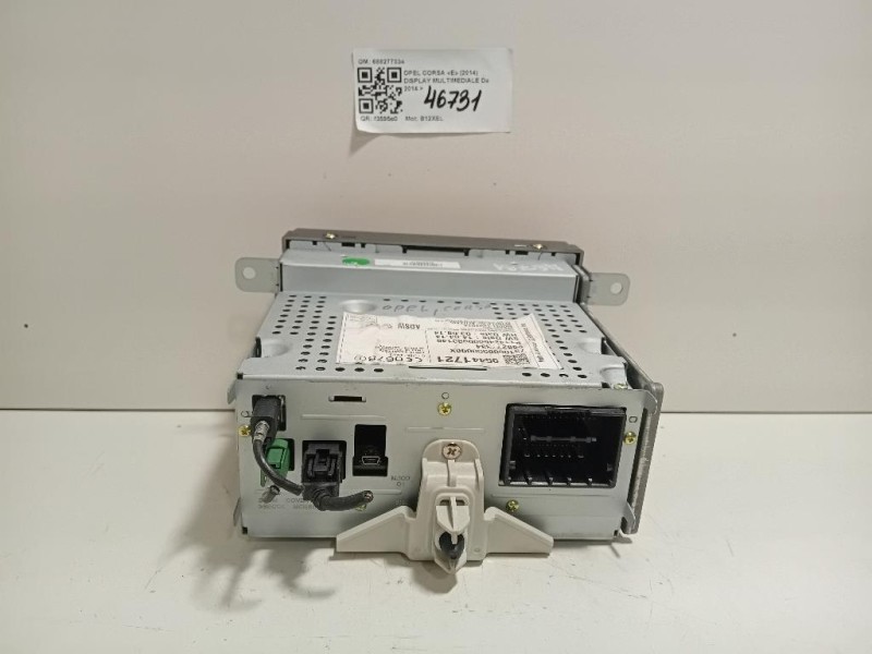 Display Multimediale 688277334 Opel Corsa E 2014