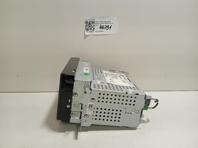 Display Multimediale 688277334 Opel Corsa E 2014