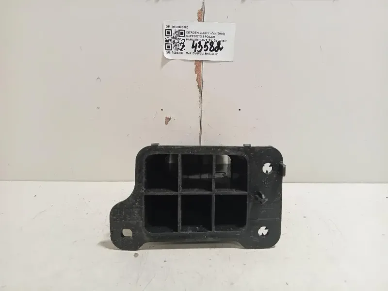 Supporto Spoiler Paraurti ANT SX 9808868080 SX Citroen Jumpy IV 2016