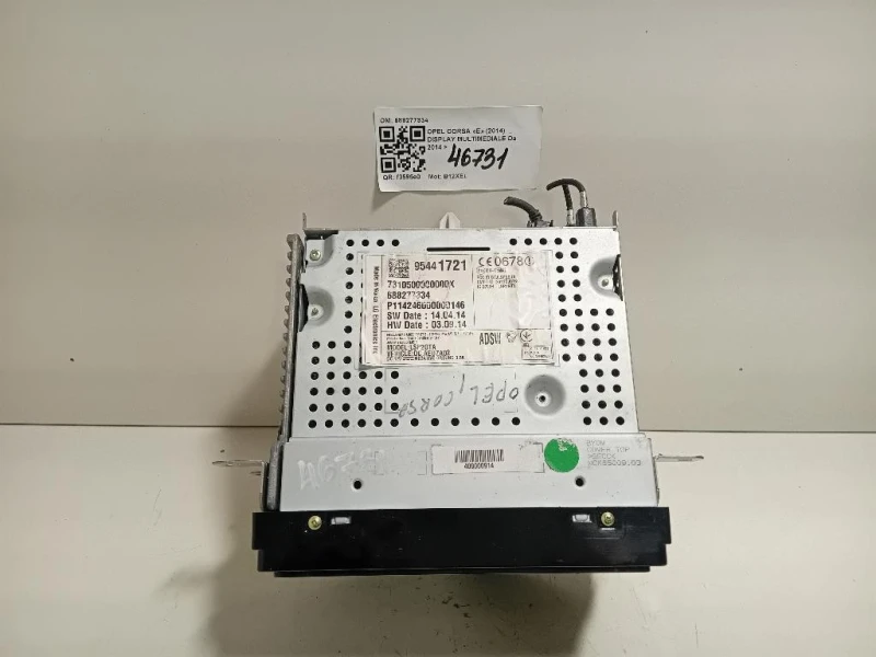 Display Multimediale 688277334 Opel Corsa E 2014