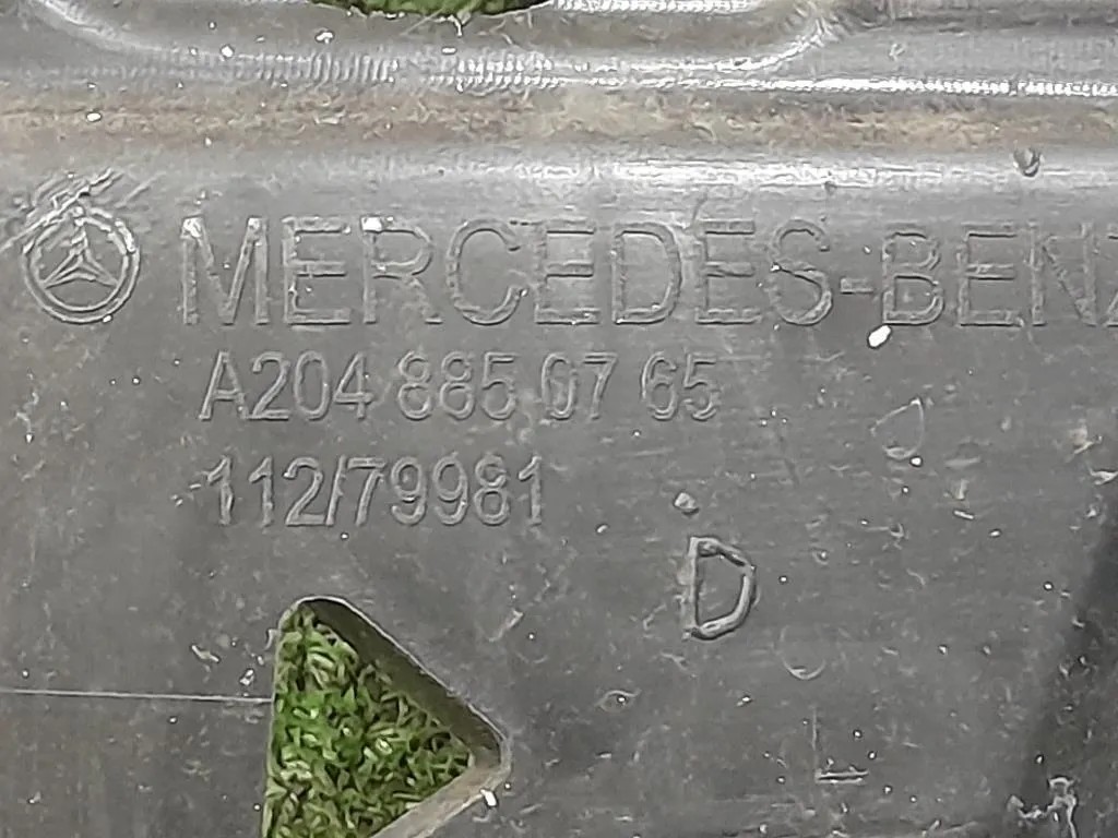 Supporto Spoiler Paraurti ANT SX 2048850116 Mercedes Classe C S204 SW 2007