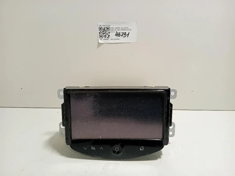 Display Multimediale 688277334 Opel Corsa E 2014