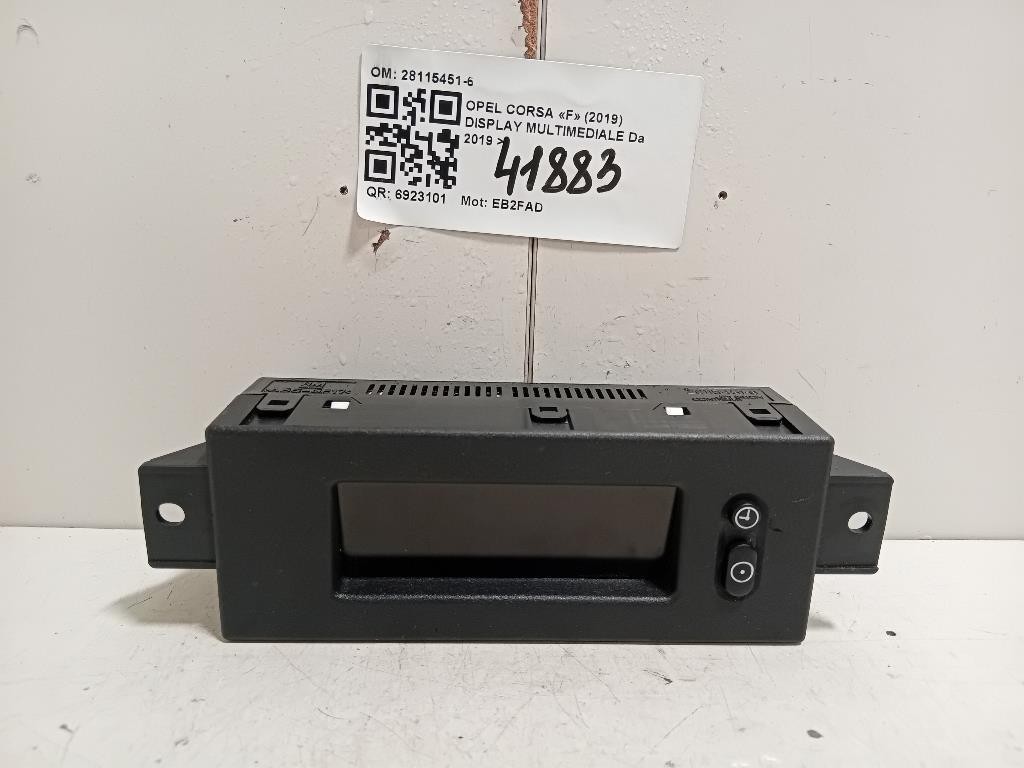 Display Multimediale 28115451-6 Opel Corsa F 2019