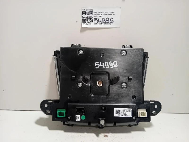 Display Multimediale 28583672 Opel Crossland X 2017