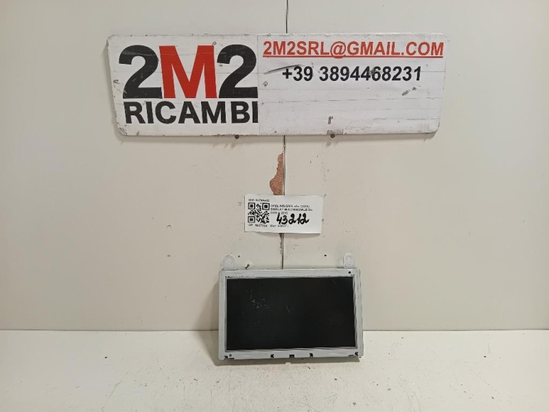 Display Multimediale 14799430 Opel Insignia A 2009