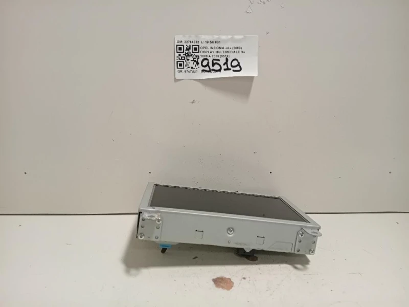 Display Multimediale 22764032 Opel Insignia A 2009