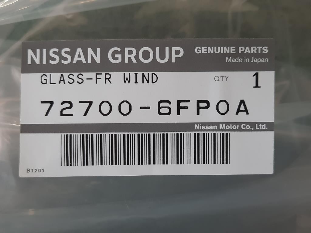 Parabrezza 72700-6FPOA Nissan X-trail II 2007