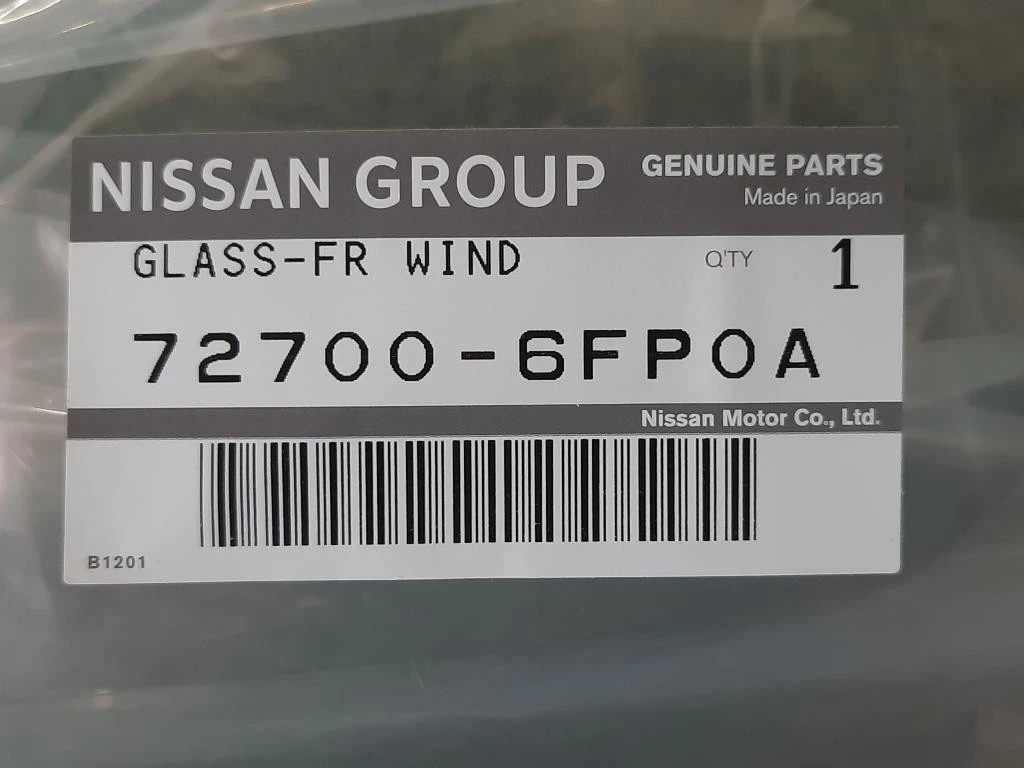 Parabrezza 72700-6FPOA Nissan X-trail II 2007