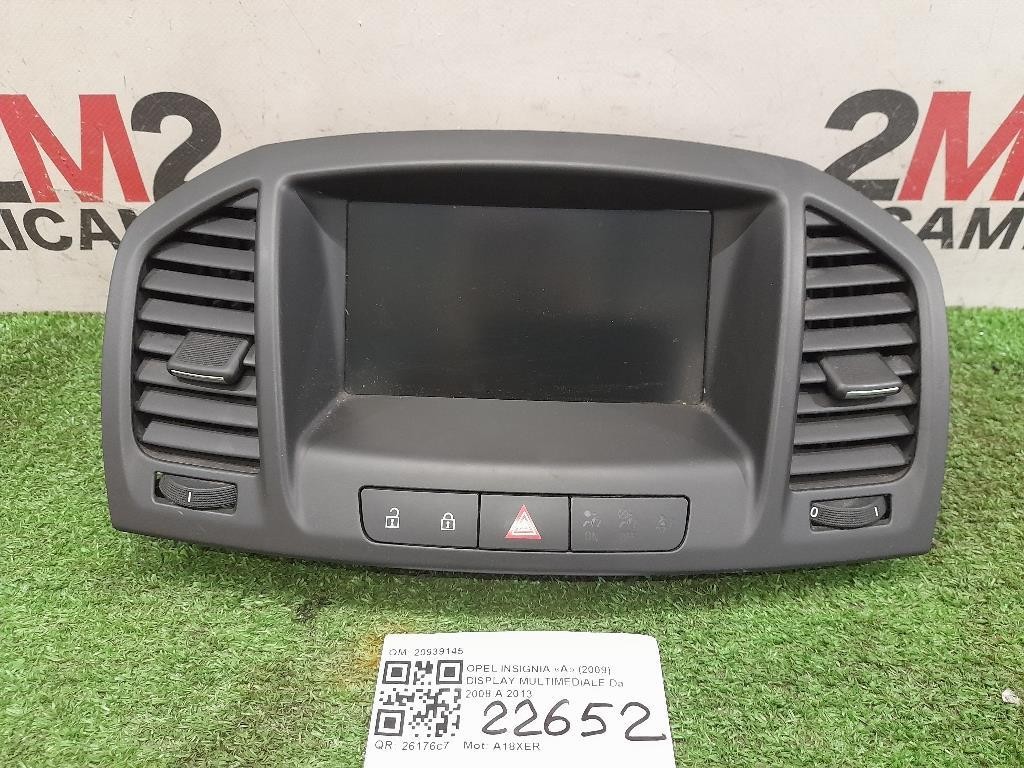 Display Multimediale 20939145 Opel Insignia A 2009