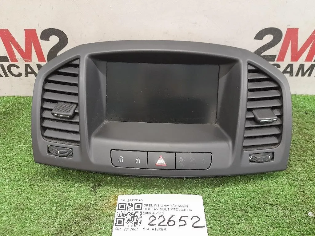 Display Multimediale 20939145 Opel Insignia A 2009