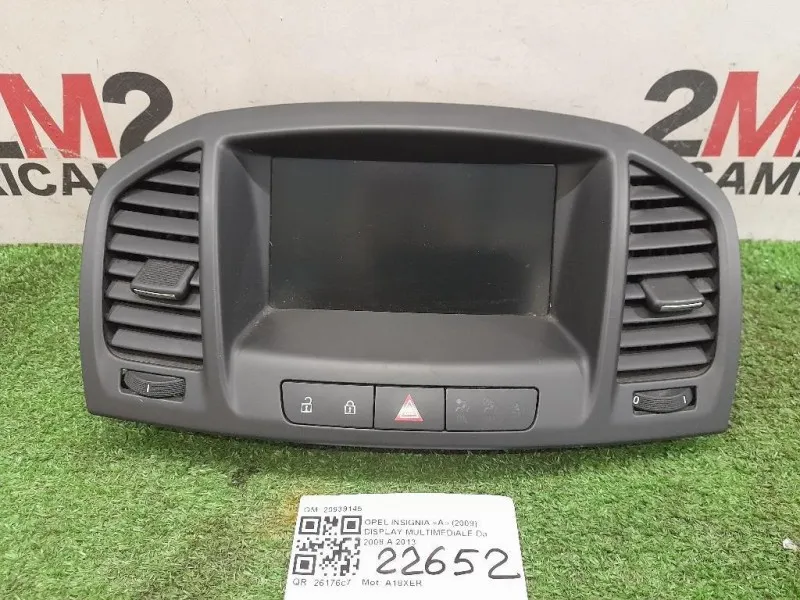 Display Multimediale 20939145 Opel Insignia A 2009
