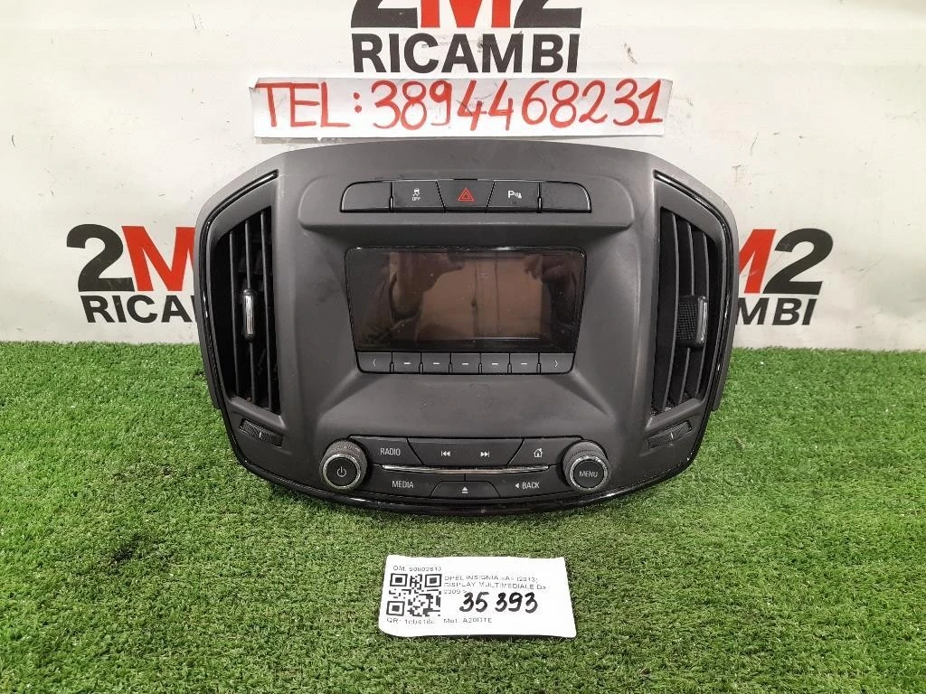 Display Multimediale 90802613 544930977 Opel Insignia A 2013