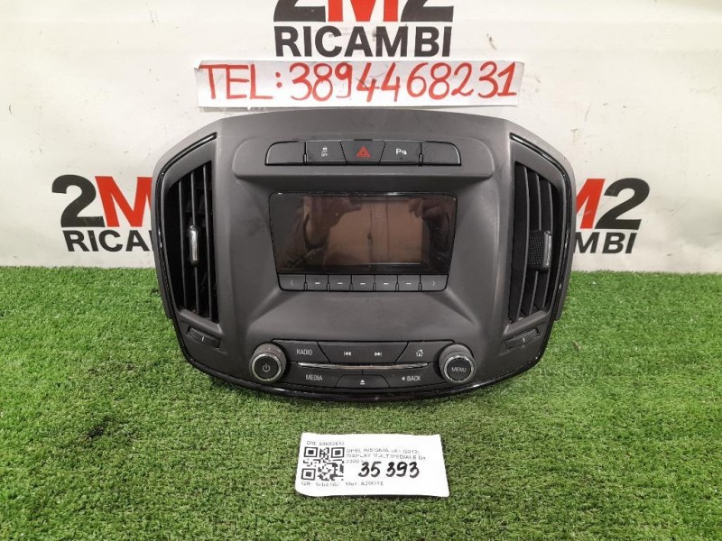 Display Multimediale 90802613 544930977 Opel Insignia A 2013