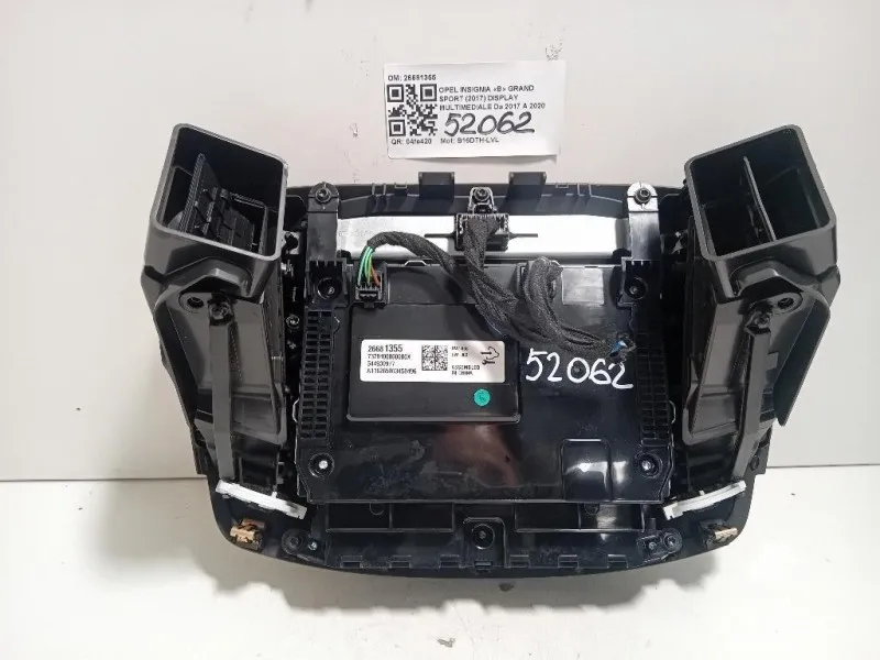 Display Multimediale 26681355 Opel Insignia B Grand Sport 2017